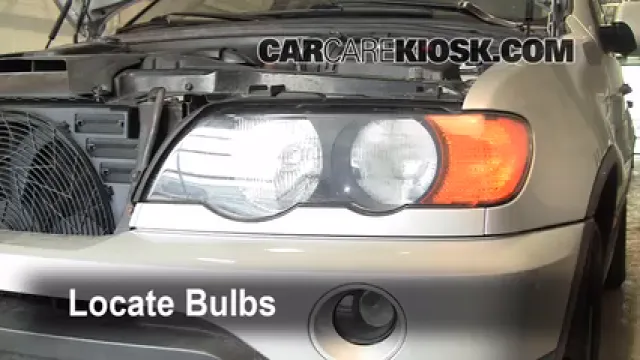 2001 BMW X5 3.0i 3.0L 6 Cyl. Éclairage Feu clignotant avant (remplacer l'ampoule)